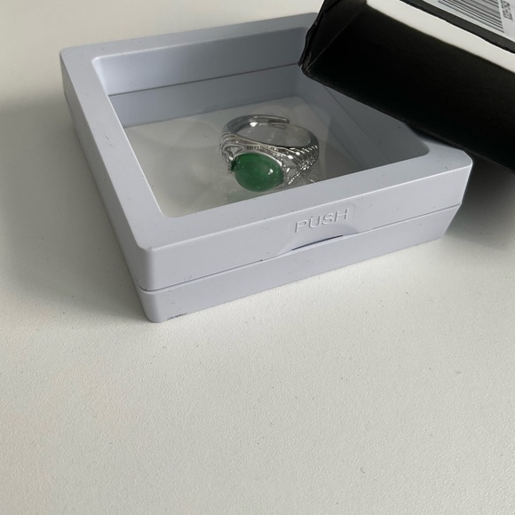 Unisex Adjustable .925 Sterling Silver Ring - Picture 2 of 2